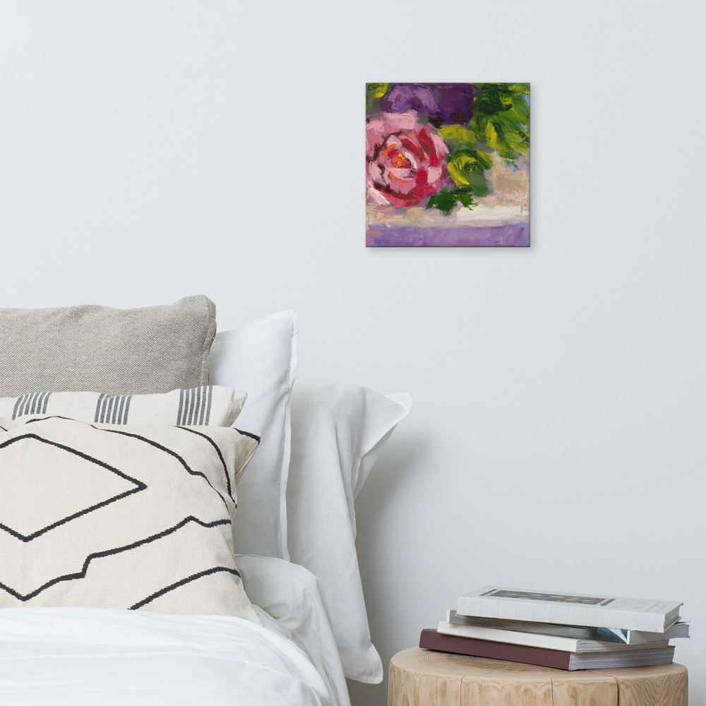 Resting Rose 12" x 12" - Image 4