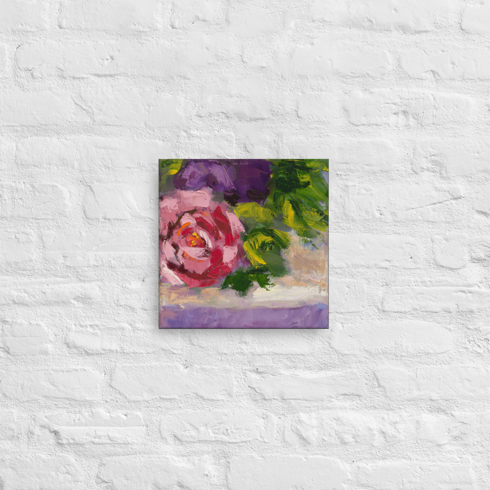 Resting Rose 12" x 12"