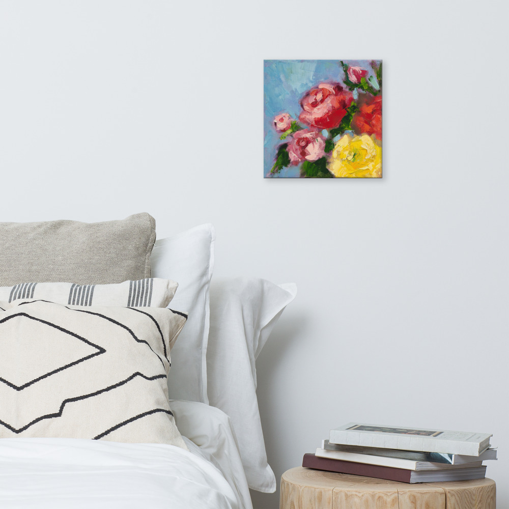 Afternoon Tea With Van Gogh #8 12" x 12" - Image 4