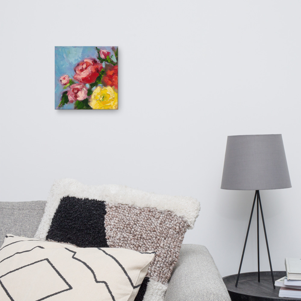 Afternoon Tea With Van Gogh #8 12" x 12" - Image 2