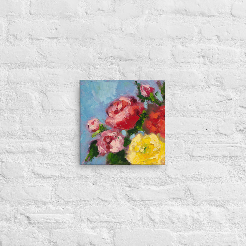 Afternoon Tea With Van Gogh #8 12" x 12" - Image 3