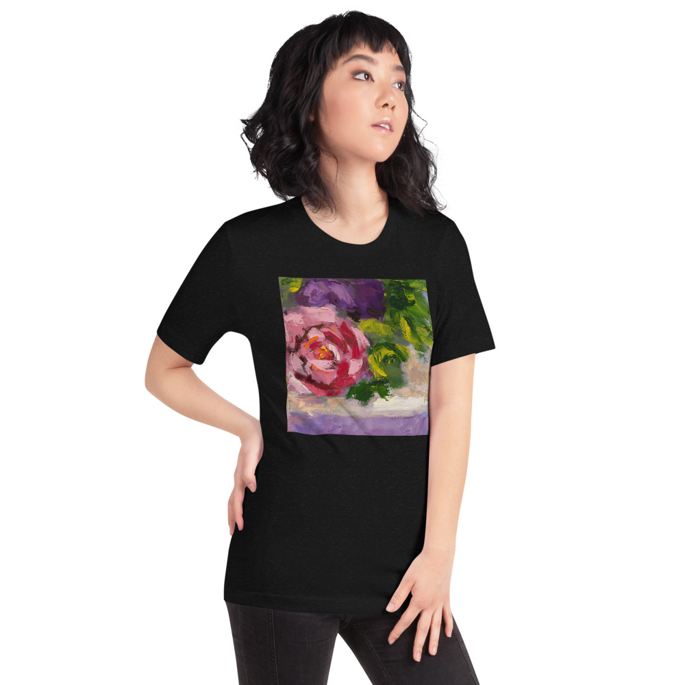 Resting Rose Short-Sleeve Unisex T-Shirt - Image 3