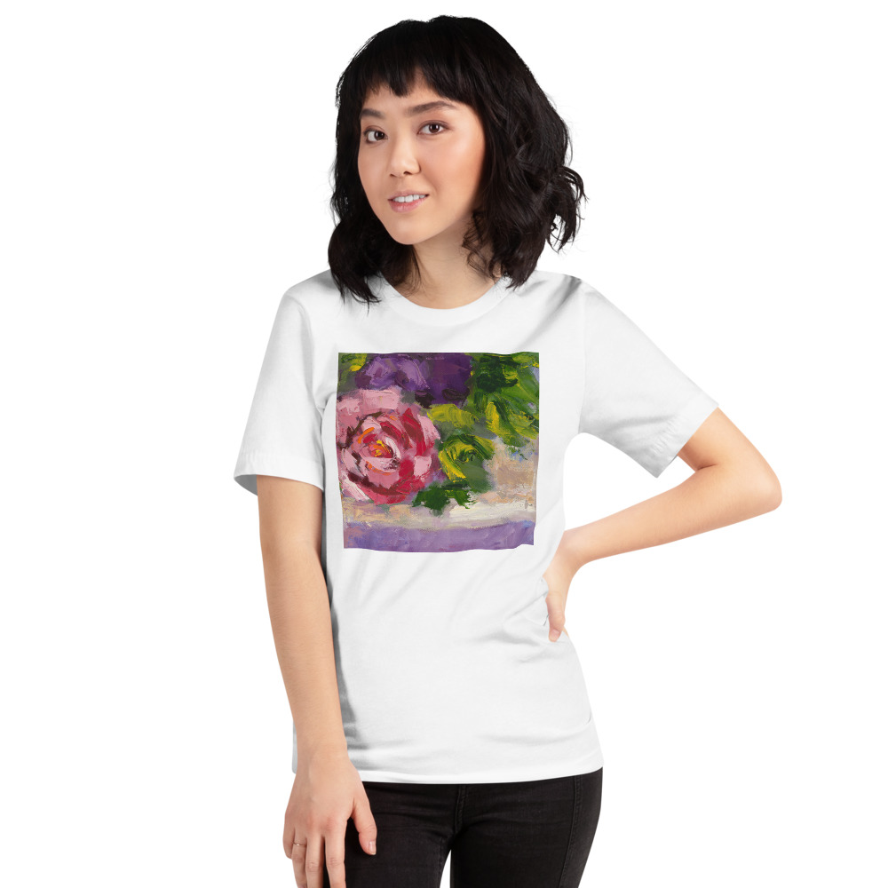 Resting Rose Short-Sleeve Unisex T-Shirt - Image 4