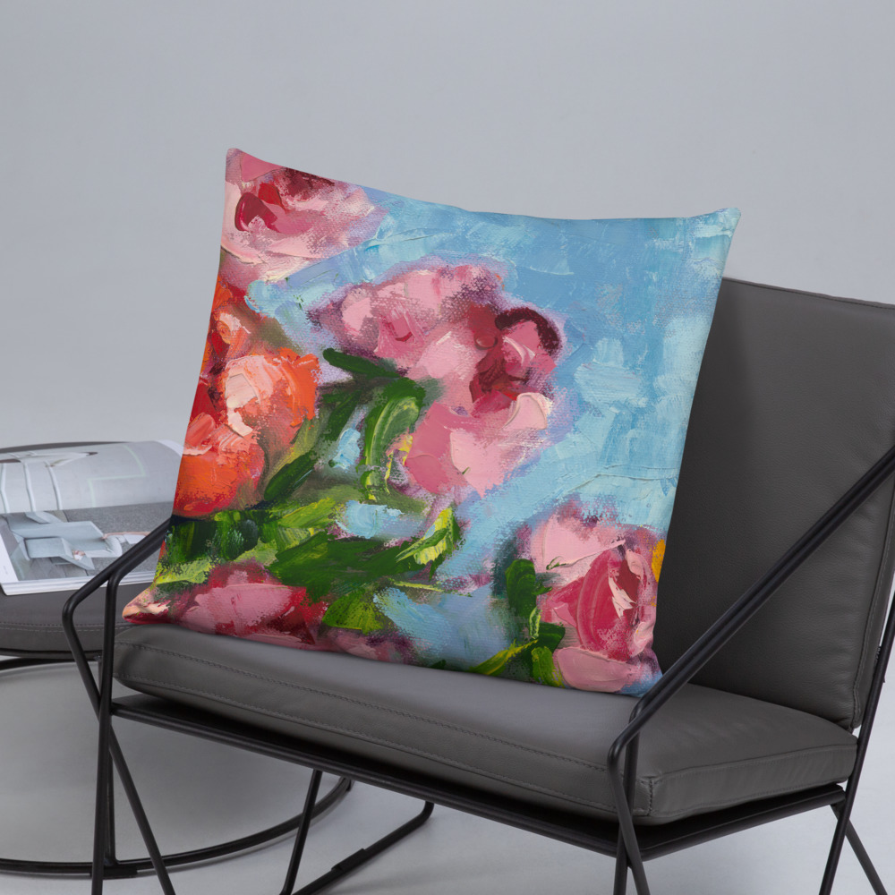 Afternoon with Van Gogh 8 Basic Pillow
