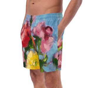Afternoon With Van Gogh Men's swim trunks