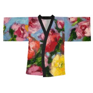 Afternoon Tea Long Sleeve Kimono Robe