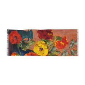 Poppies 6 Vintage Styled Scarf